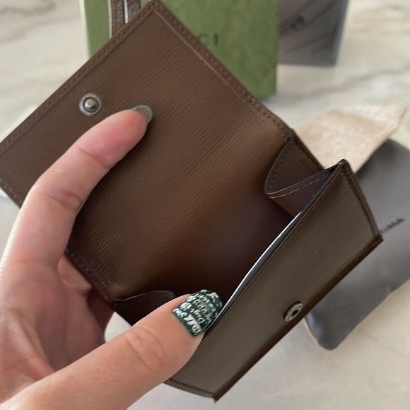 New Authentic GUCCI BALENCIAGA Collab Wallet - Limited Edition! Brown GG Canvas - Picture 15 of 17